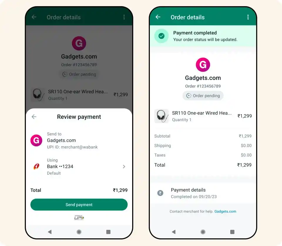 WhatsApp Flows功能_WhatsApp_WhatsApp印度购物车支付
