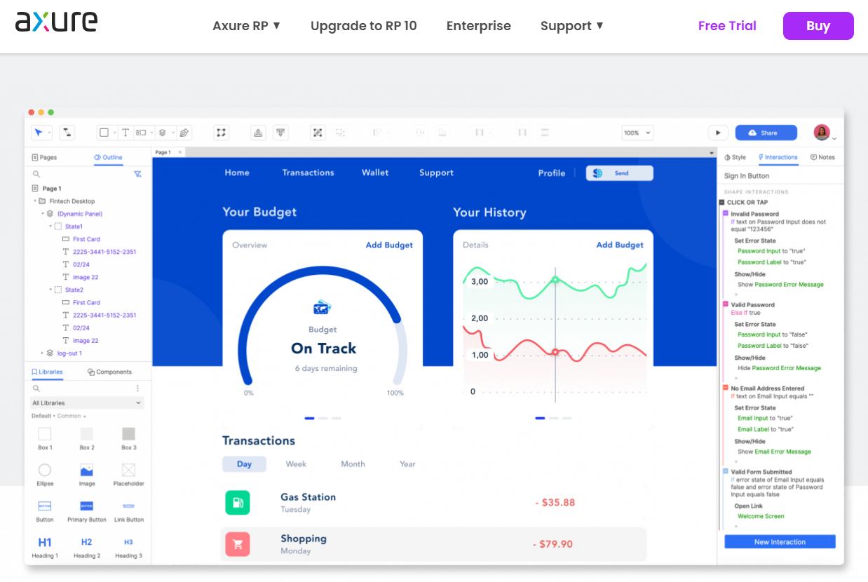 UI设计工具推荐_ps设计软件免费下载_Figma Sketch Adobe XD摹客 Axure RP比较