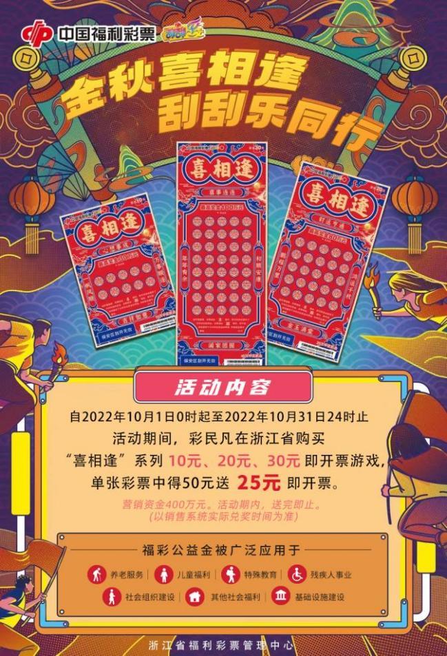 浙江彩有多网站_喜相逢即开票游戏规则_浙江福彩喜相逢即开票活动
