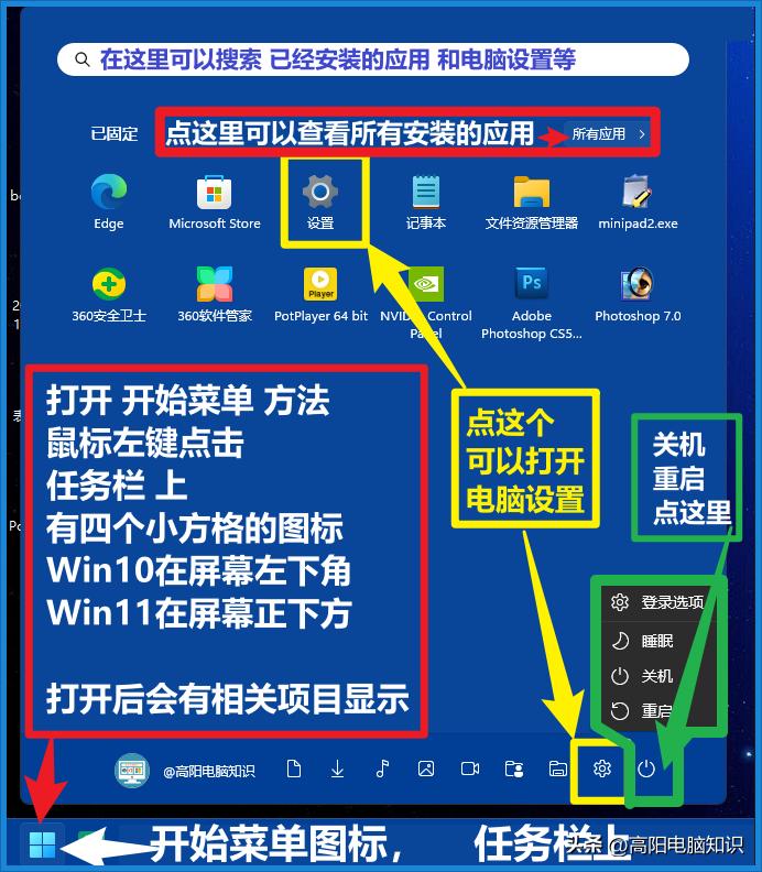 Windows 11 开始菜单设置_Windows 11 开始菜单功能介绍_win8没有开始按钮