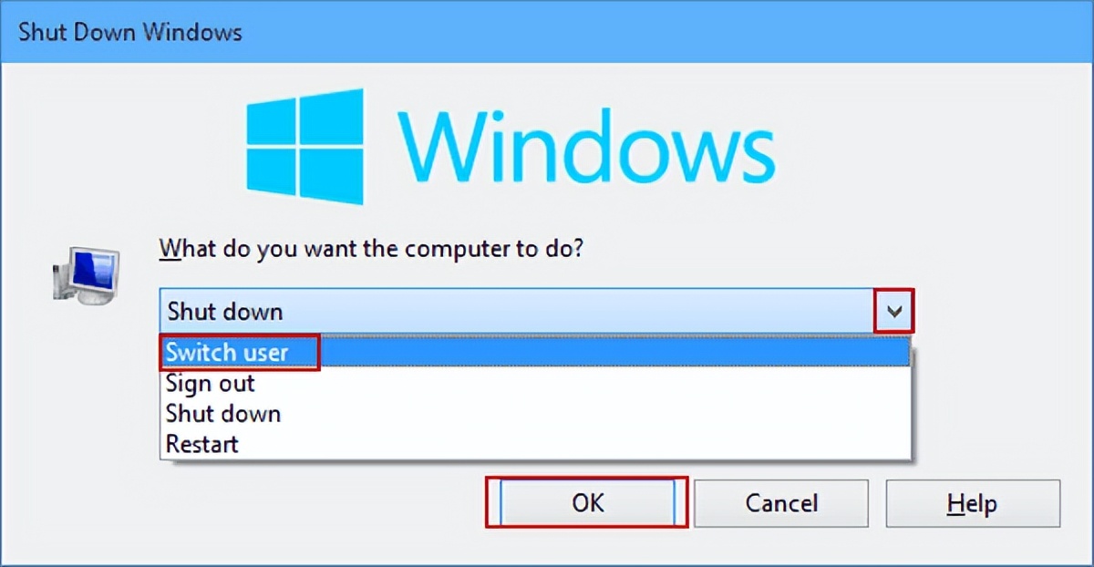 Windows 10 多用户切换方法_win10电脑用户名改不了_快捷方式切换Windows 10用户