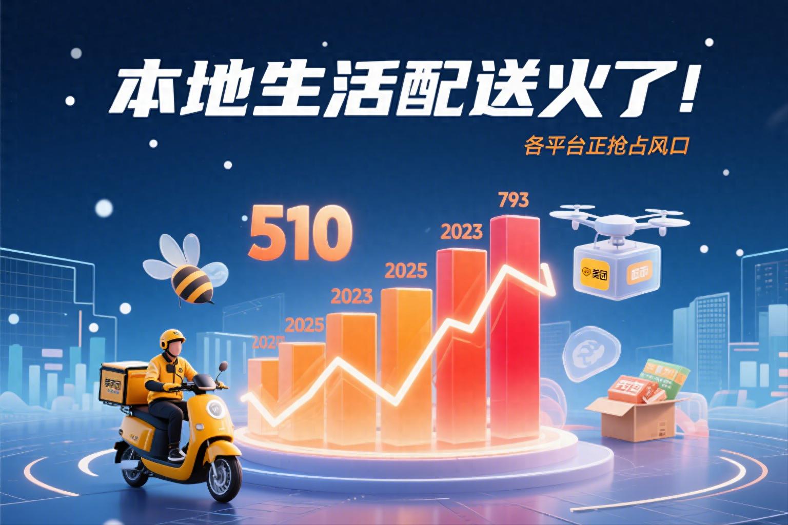 本地生活app官方下载_本地生活配送市场规模趋势_美团配送即时物流平台