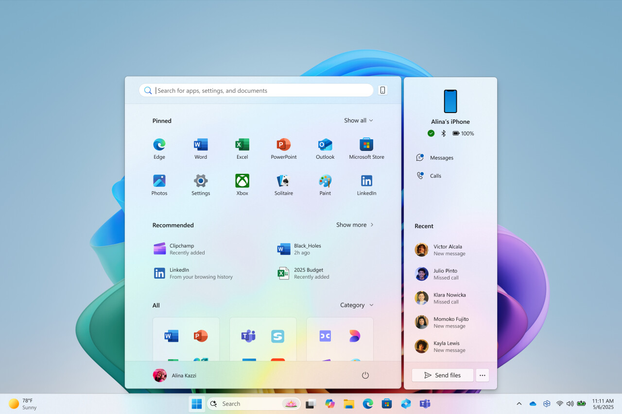 WhatsApp_Windows 11 个性化开始菜单_Windows 11 开始菜单设计