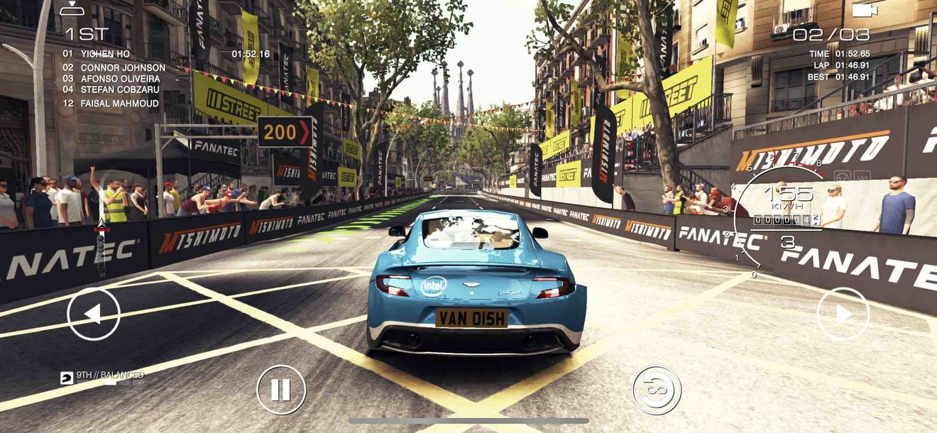 免费大型手机赛车游戏_超级房车赛 GRID™ Autosport 画质评测_真实赛车3 VS 超级房车赛 画面对比