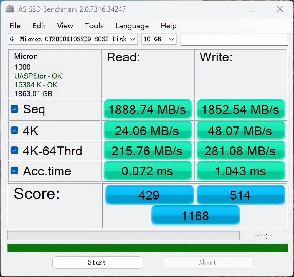 移动硬盘数据保存多久_英睿达X10移动固态硬盘_USB 3.2 Gen 2x2接口