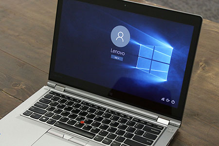 Windows 10登录界面