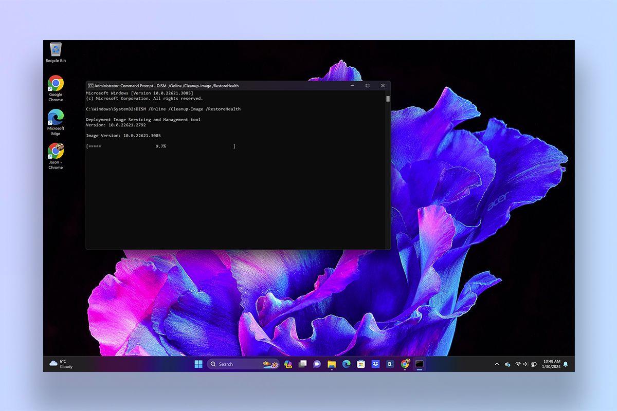 使用DISM修复Windows 11映像问题_windows已遇到关键问题_检查文件系统