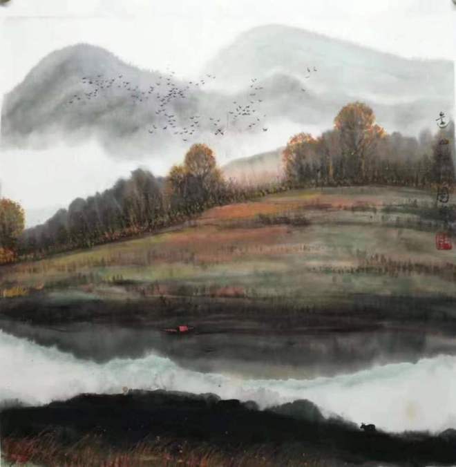 刘振江 易石 书画作品_刘振江 书法作品欣赏_中国名人字画销售网刘问泽