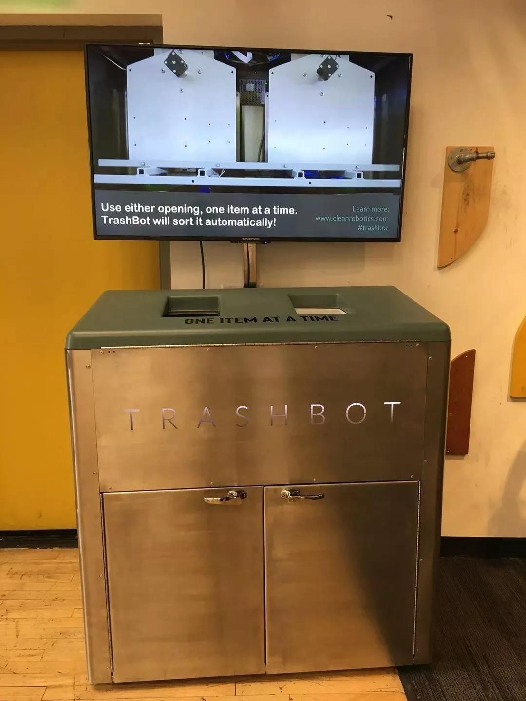 城市垃圾处理流程图片_Clean Robotics TrashBot_机器人垃圾分类