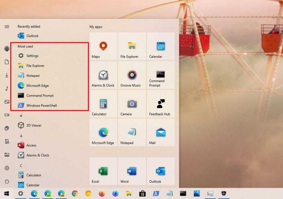 如何自定义Windows 10开始菜单_w10系统怎么开启小箭头_调整开始菜单布局和磁贴设置