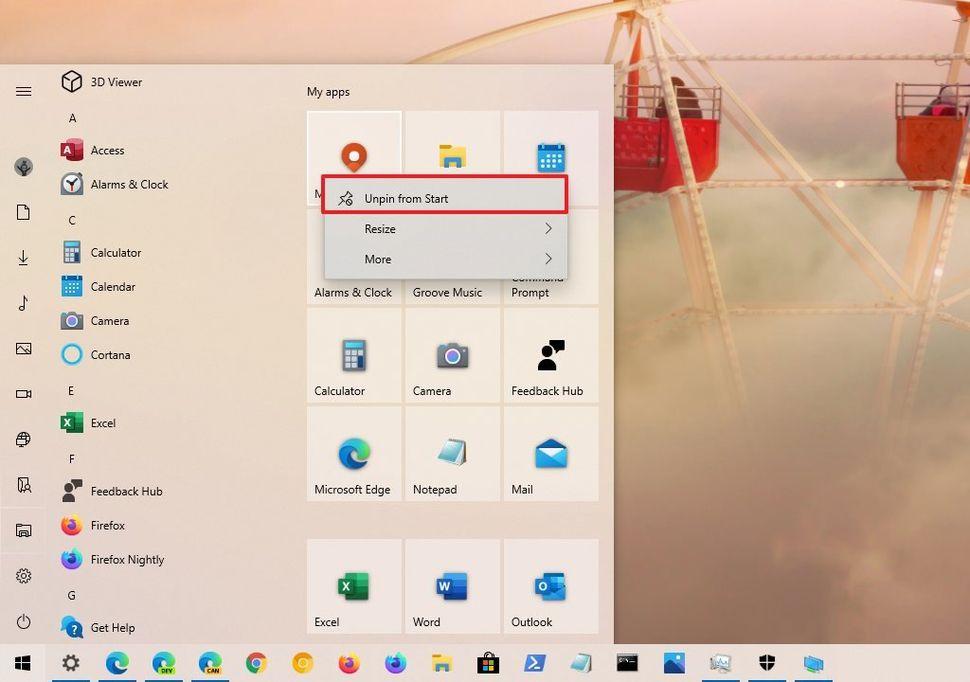 w10系统怎么开启小箭头_如何自定义Windows 10开始菜单_调整开始菜单布局和磁贴设置
