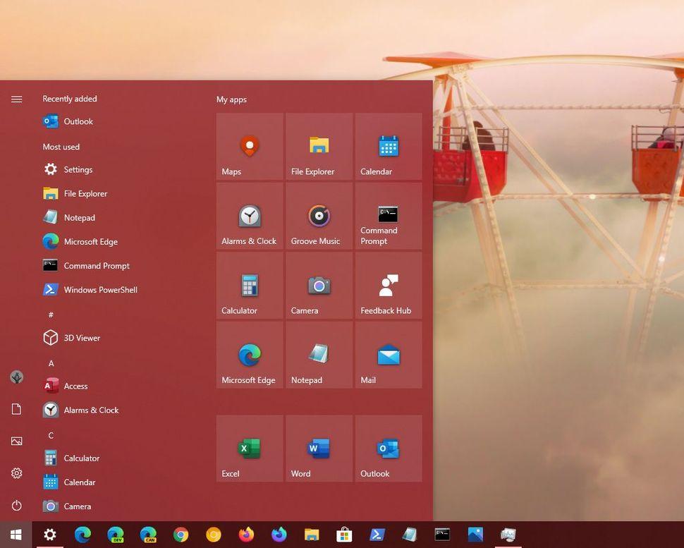 如何自定义Windows 10开始菜单_w10系统怎么开启小箭头_调整开始菜单布局和磁贴设置