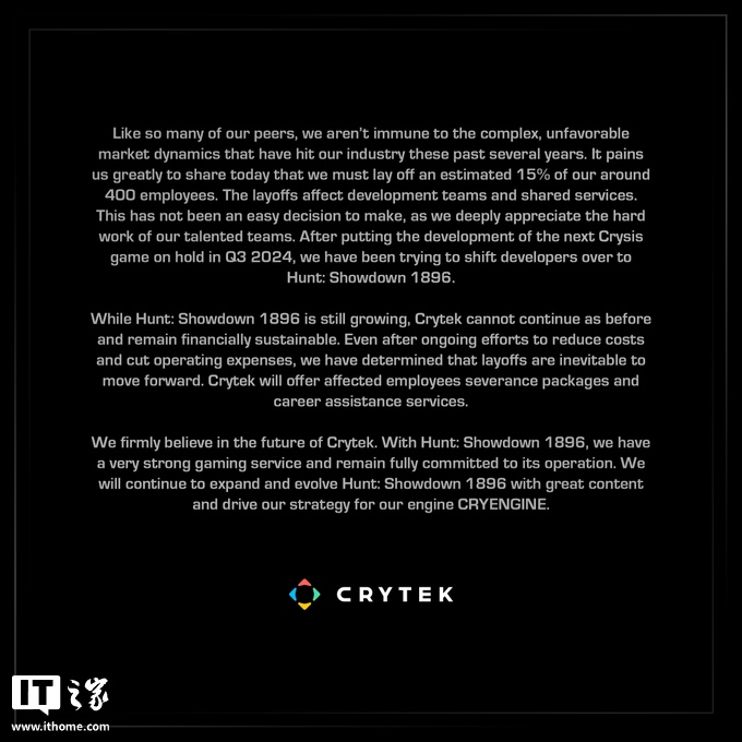 孤岛危机3下载来不能玩怎么办_Crytek裁员_孤岛危机4开发搁置