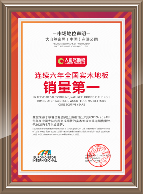 中国制造强国发展指数 家居行业 实木地板技术创新_查询大自然地板客服