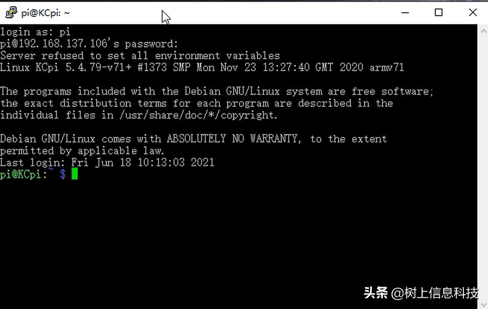 树莓派离线安装软件_树莓派笔记本网络共享_树莓派通过网线连接笔记本设置