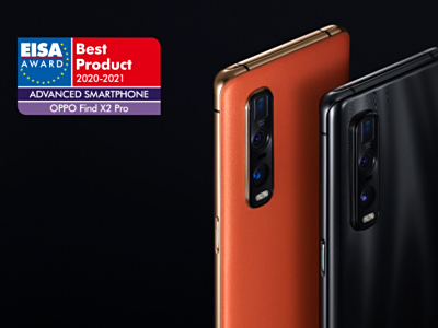 OPPO Find X2 Pro荣获EISA年度最佳高端智能手机奖