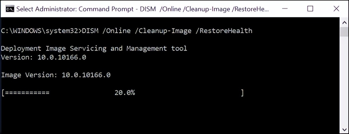 使用SFC命令修复Windows系统文件损坏_DISM命令修复Windows系统映像_正常运行windows所需的文件已被替换