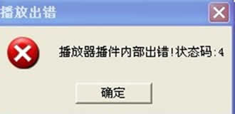 安装播放器后提示内部错误4