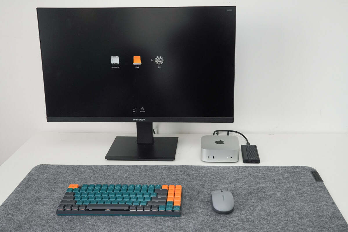 将系统变为到固态硬盘_外置硬盘盒固态硬盘Mac mini双系统_Mac mini外置硬盘系统盘安装教程