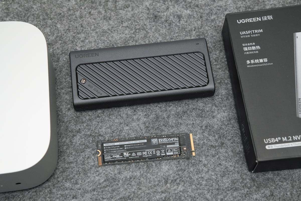 外置硬盘盒固态硬盘Mac mini双系统_Mac mini外置硬盘系统盘安装教程_将系统变为到固态硬盘