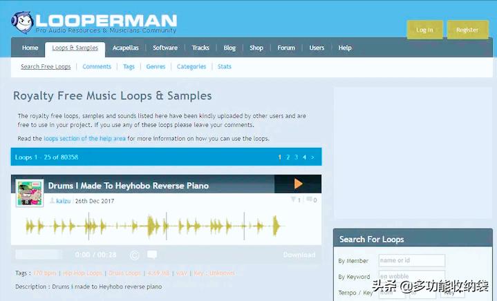 淘声网耳聆网bensound_好的音乐分享网站_音频素材网站推荐