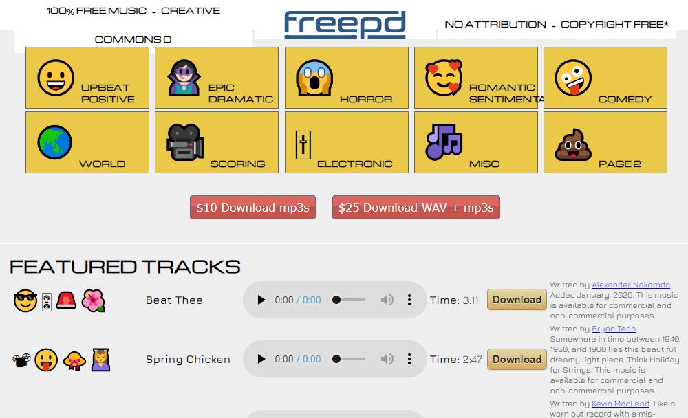 免费高质量无版权音乐网站_无版权音乐资源下载_好的音乐分享网站