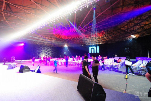 小米手机2发布现场