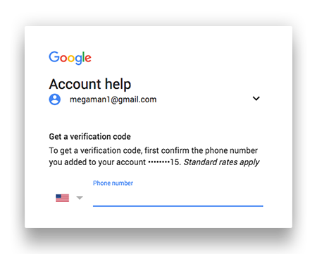 Google帳戶恢復