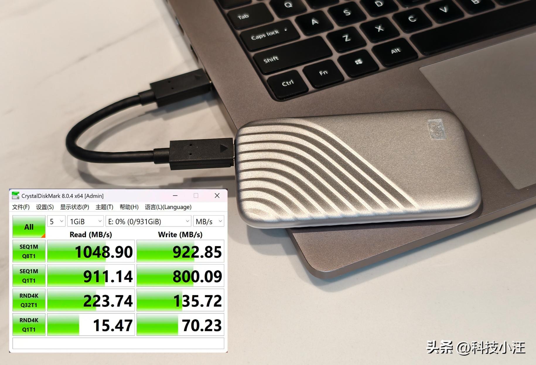 移动硬盘速度对比_小米腾隐三星西数闪迪对比_移动固态硬盘评测