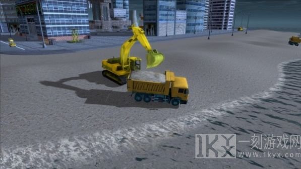 机械和挖掘机模拟器