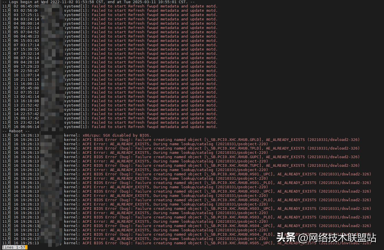 Linux日志文件管理_catlessmore工具使用_linux查看文件修改时间