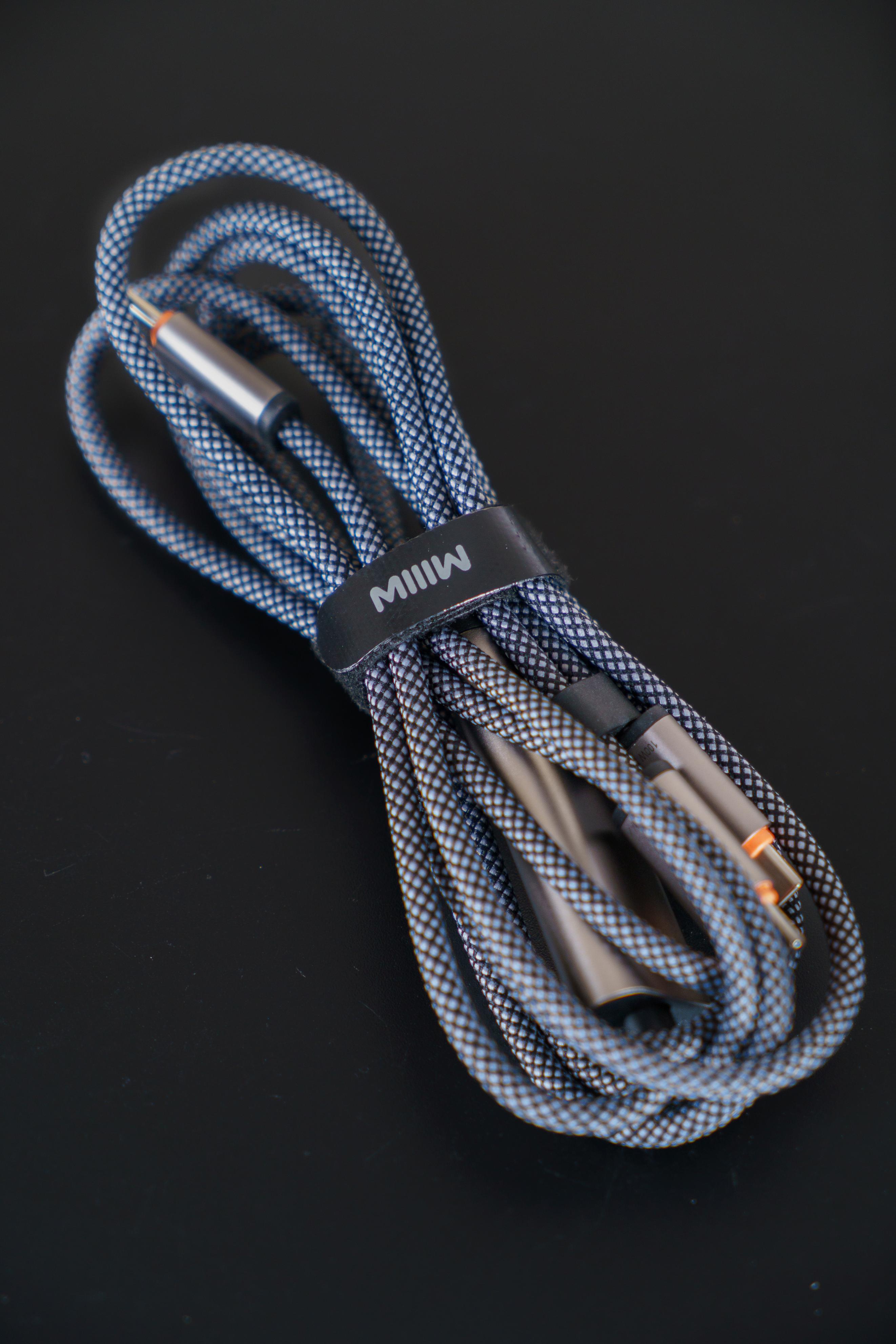 米物超级充电线CB510Pro_小米6数据线接口类型_协议转换充电线VIVO