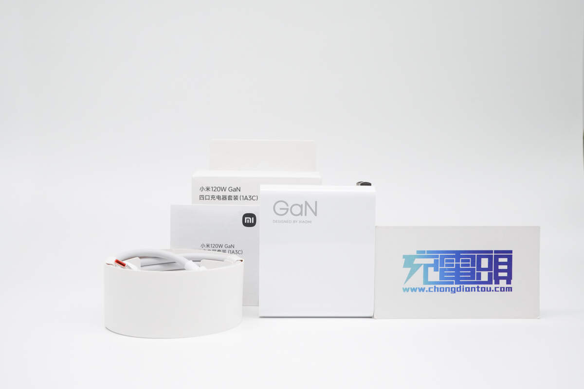 小米120W GaN充电器评测_小米四口充电器性能测试_小米6数据线接口类型