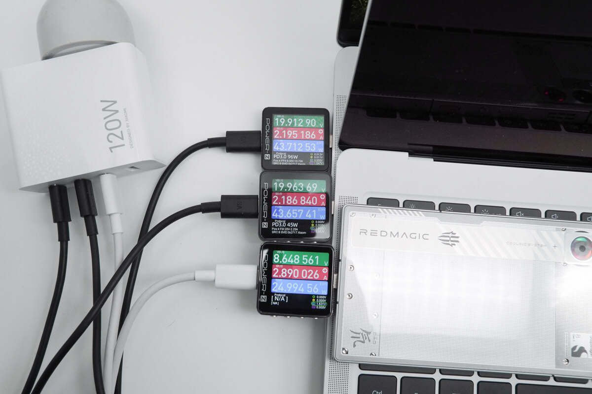 小米120W GaN充电器评测_小米6数据线接口类型_小米四口充电器性能测试